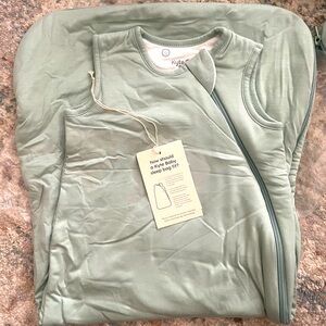 Kyte Baby Bamboo Sleep Sack Blanket Sage Sleeveless Zipper 1.0 TOG size M *New*